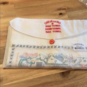 Massachusetts linen hand towel